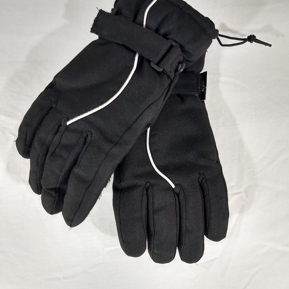 THINSULATE GLOVES WOMENS LARGE WINTER BLACK - Picture 5 of 8